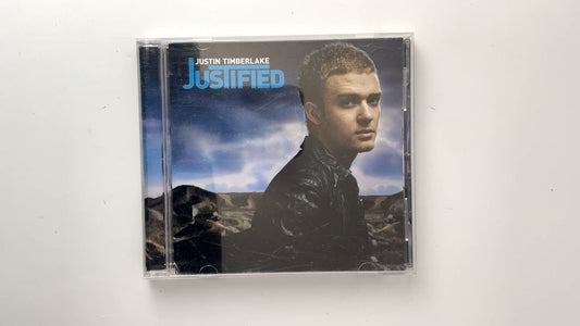 Justin Timberlake Justified CD Jewel Case 2002 Pop R&B Album