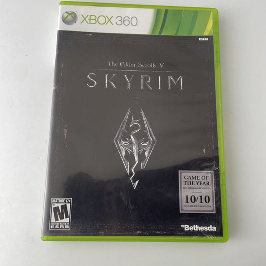 The Elder Scrolls V: Skyrim (Microsoft Xbox 360, 2011) No Manual