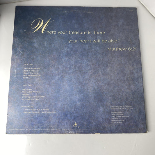 Vintage Dion I Put Away My Idols 12" Black Vinyl LP 1983 DaySpring Christian