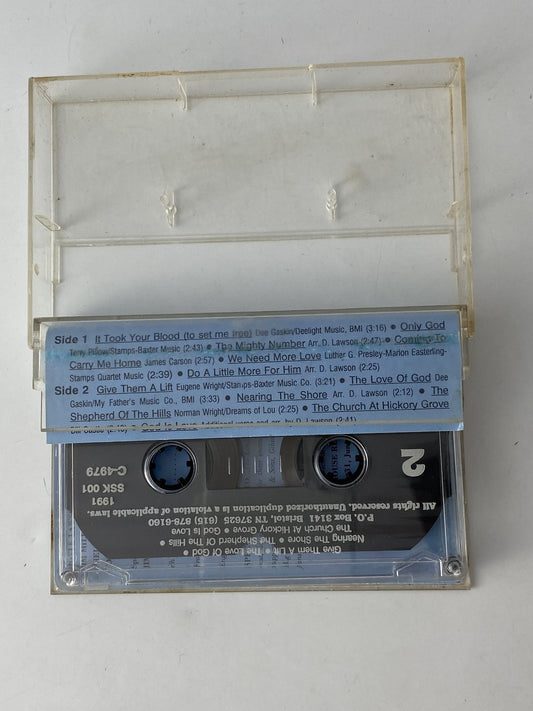 Doyle Lawson and Quicksilver Only God Cassette 1991 Sugar Hill Gospel Bluegrass