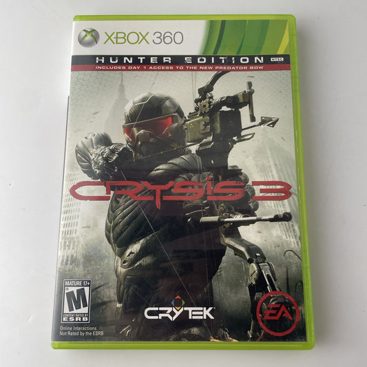 Crysis 3 - Hunter Edition Xbox 360 - Complete CIB