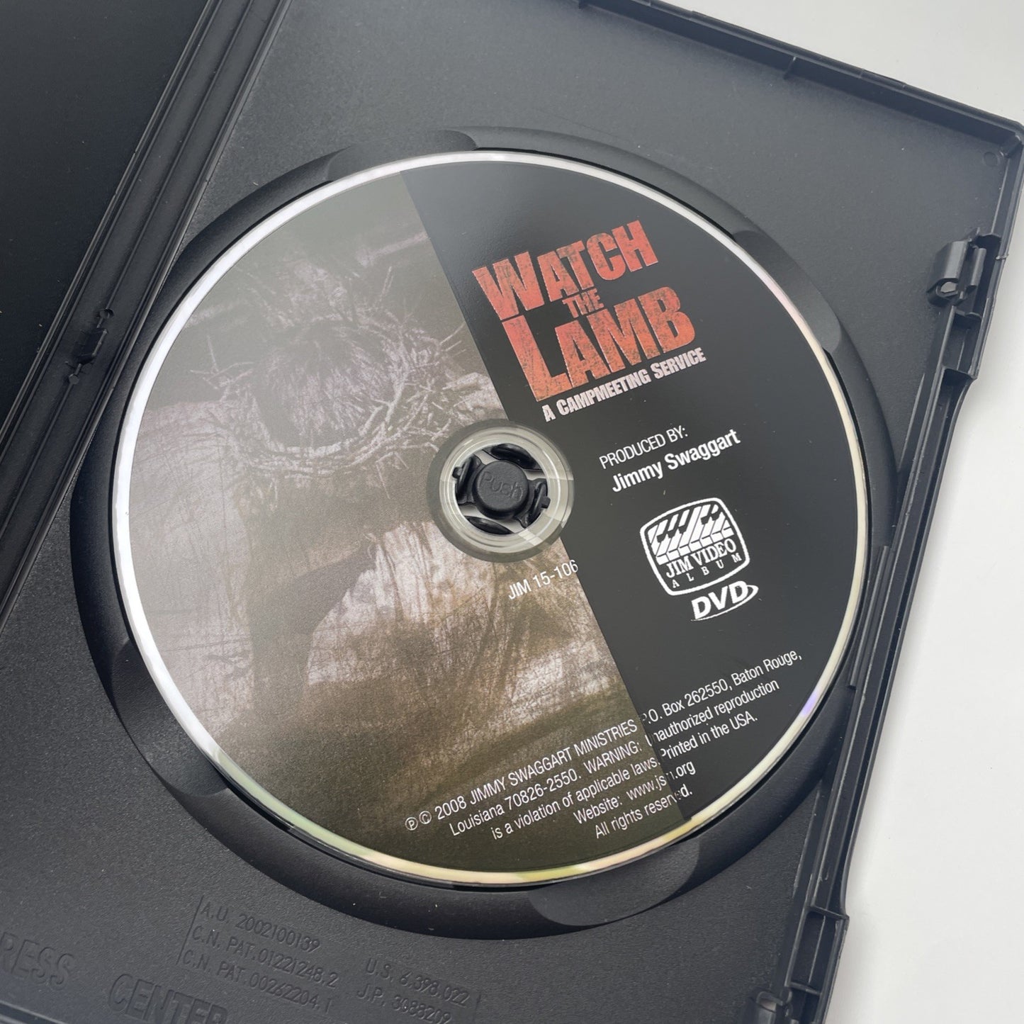 Passion Play Recording. Jesus. Watch the Lamb - A Camp Meeting Service (DVD)