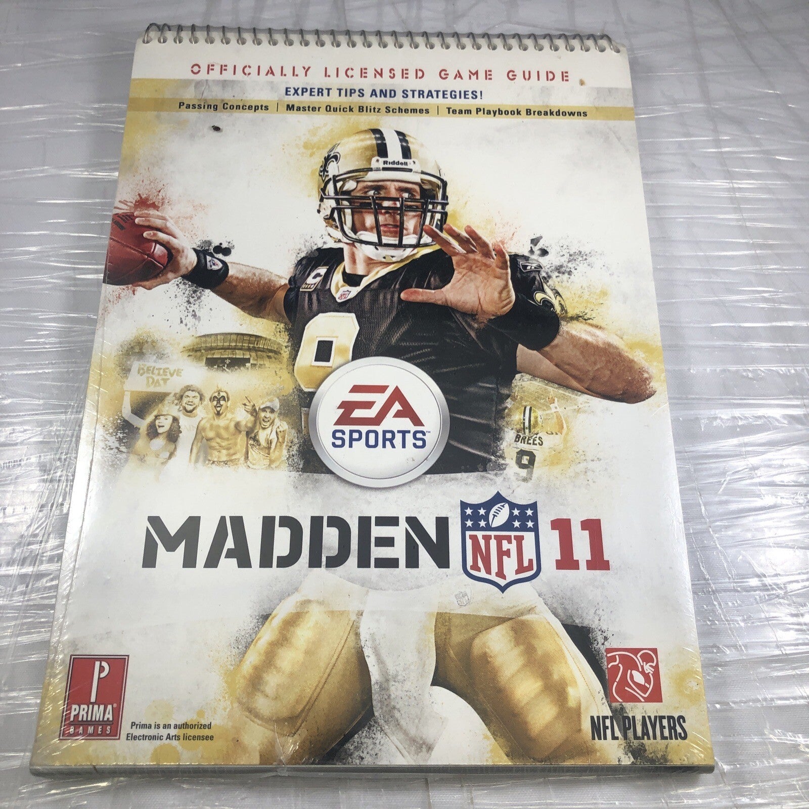 Prima EA Sports Madden NFL 11 Strategy Game Guide Sealed In Plastic