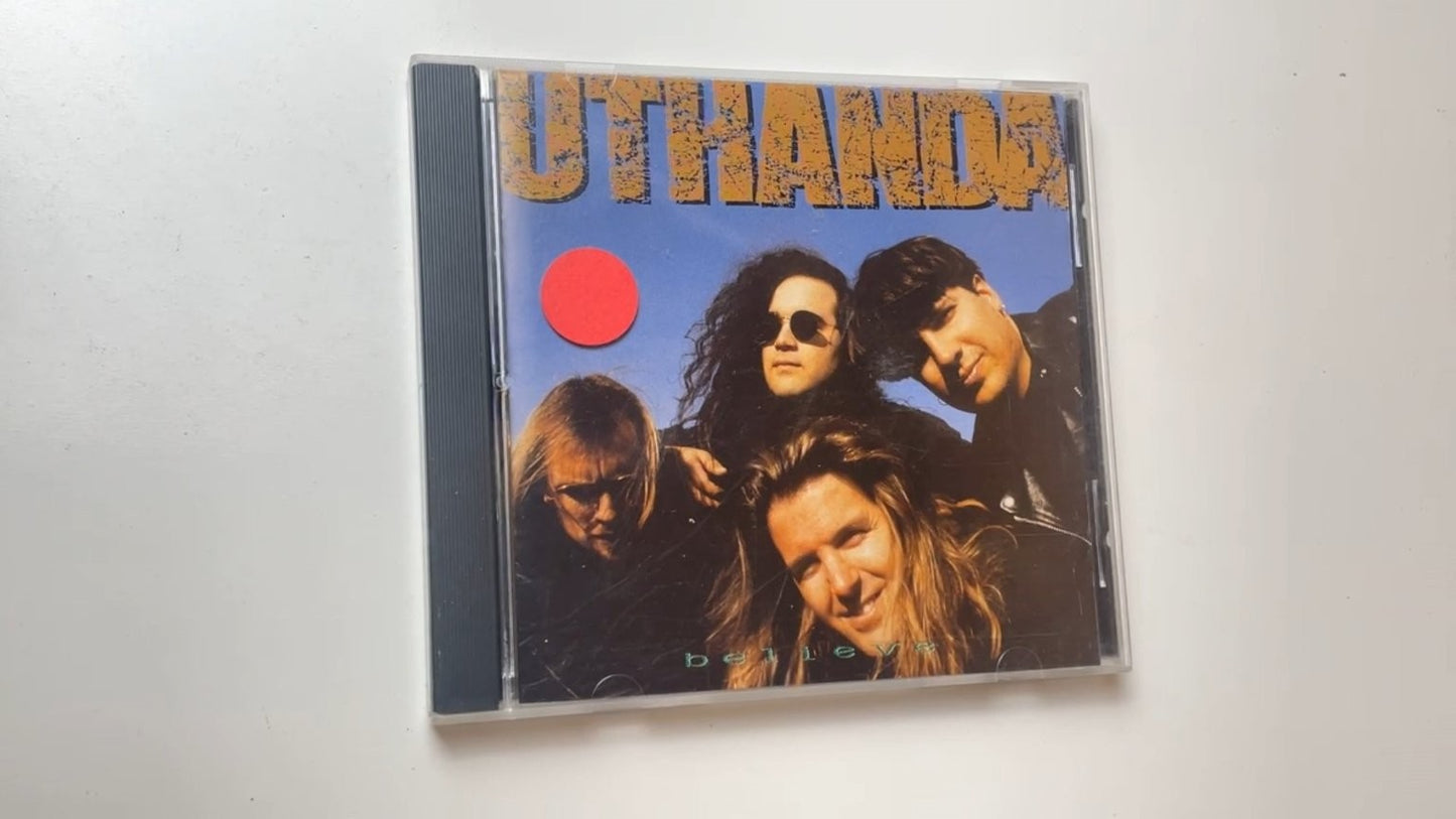 Uthanda - Believe CD 1992 ERG Rock Alternative ERCD5602