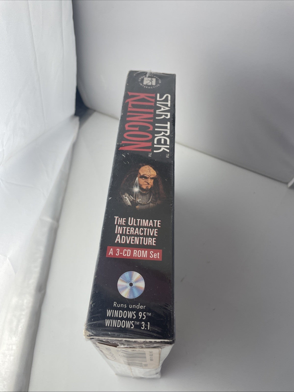 Sealed 1996 Star Trek Klingon The Ultimate Interactive Adventure CD-ROM PC Game