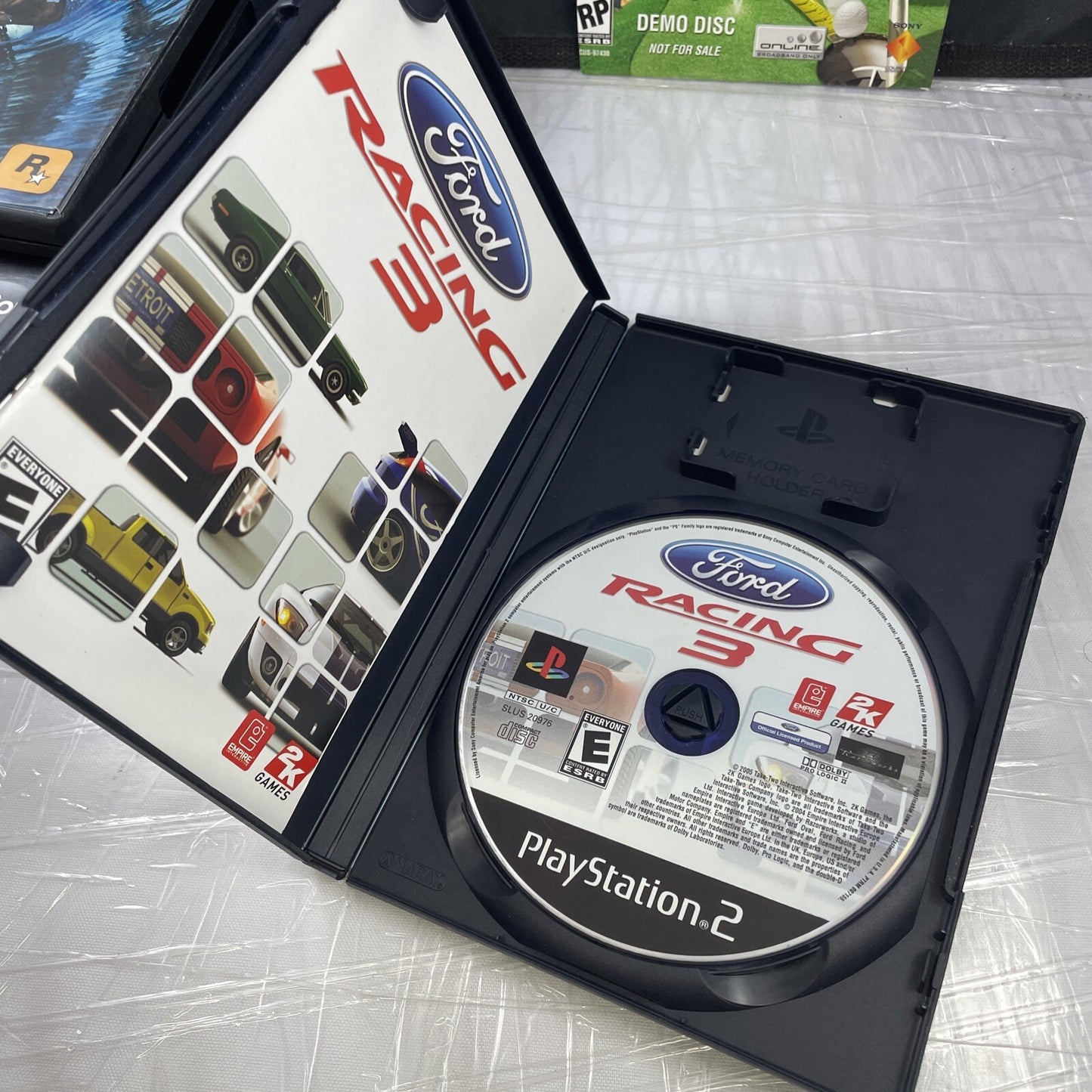 PS2 Game Lot Of 7 Sports Racing Games Most CIB Vintage Untested Lot 1 Demo