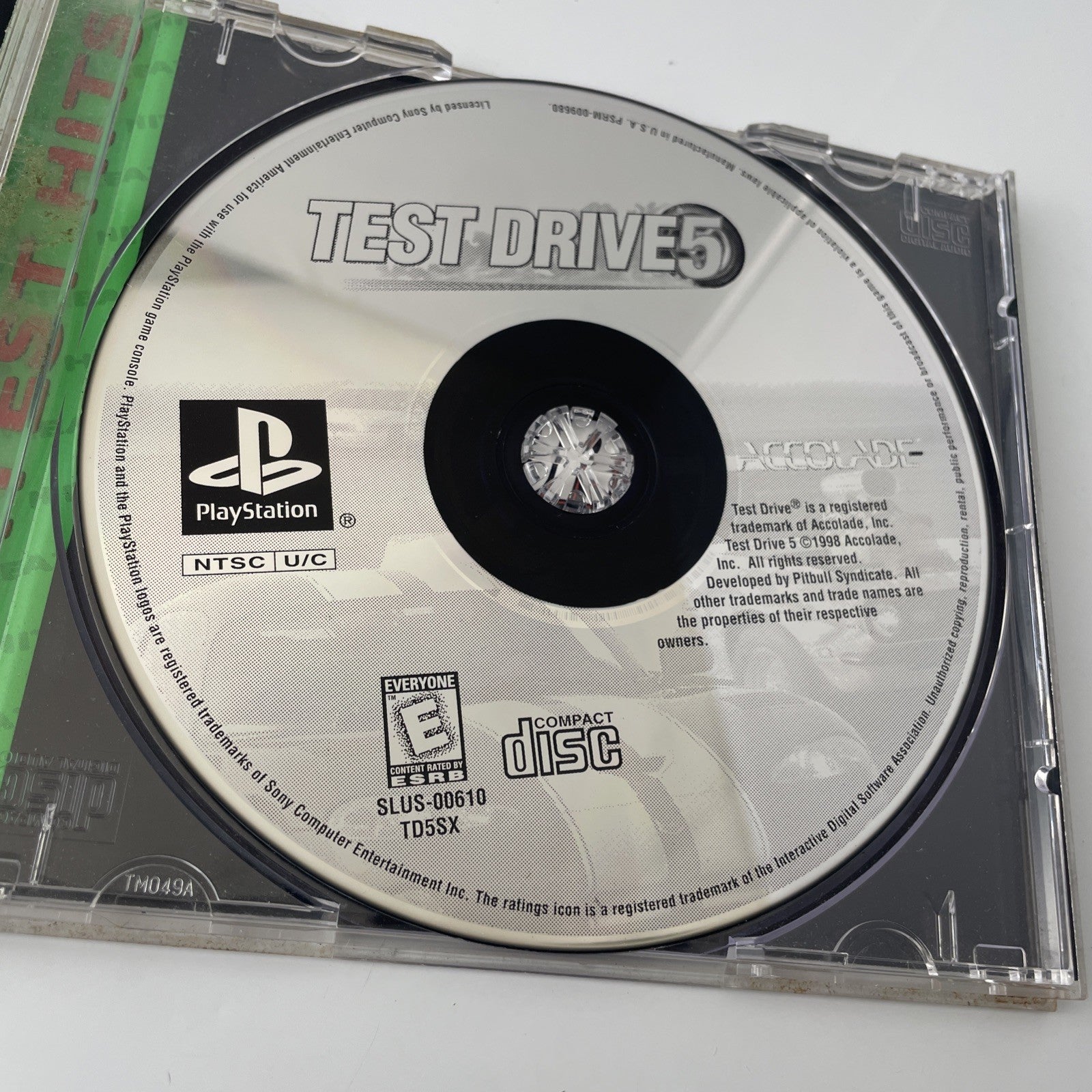 Test Drive 5 (Sony PlayStation 1, 1998) - COMPLETE, TESTED