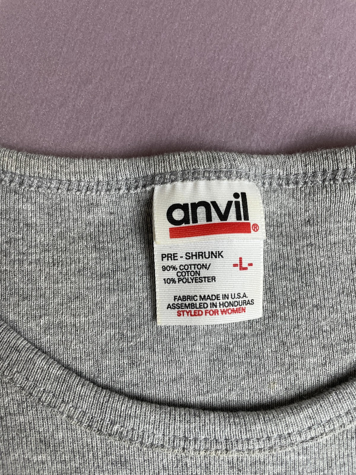 Good Goods Beer Roller Mill Brewing Shirt Womens Large Gray Owensville MO