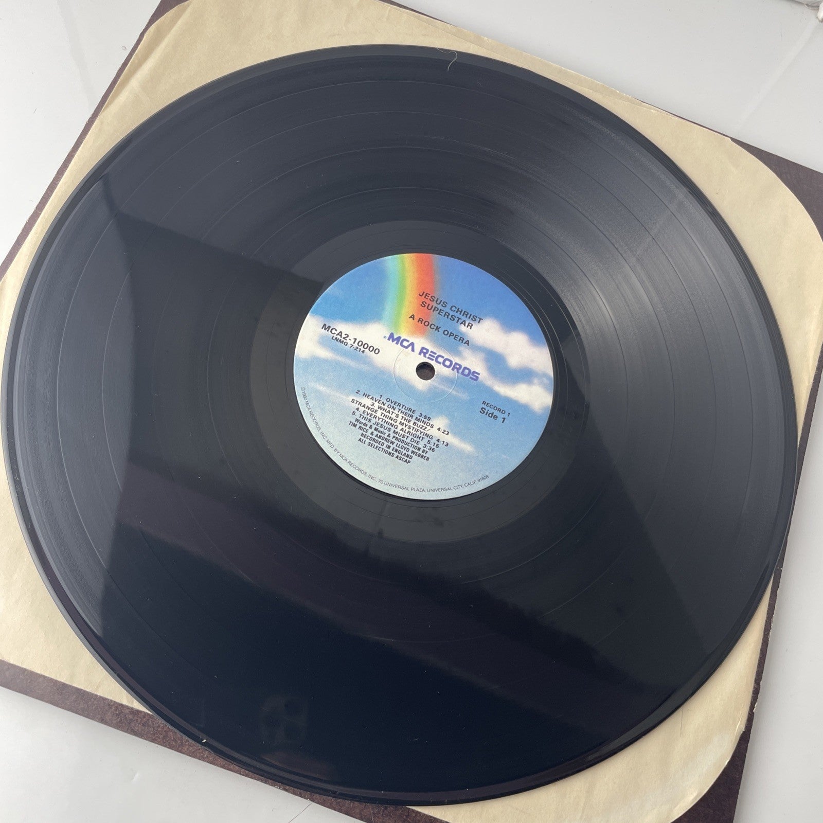 Andrew Lloyd Webber Jesus Christ Superstar (LP) 2LP Decca DXSA 7206 Rock 1970 VG