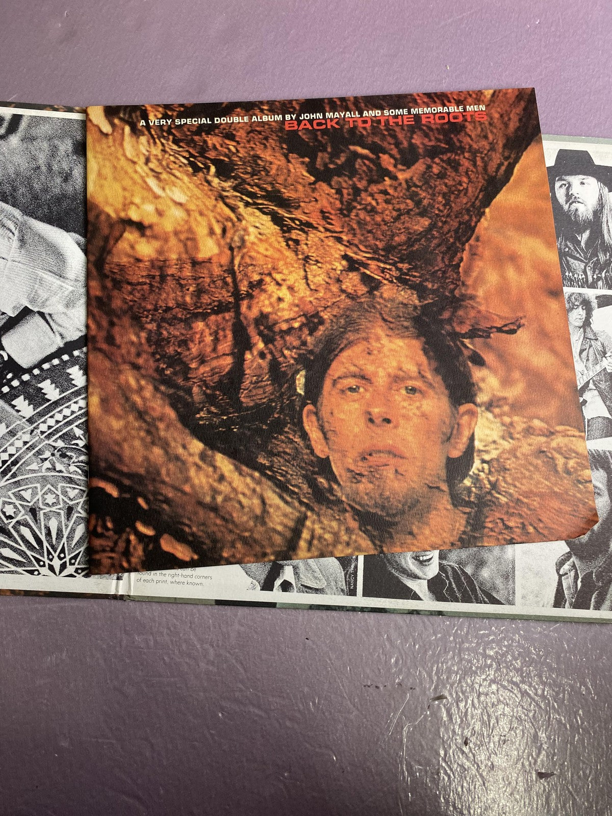 Vintage John Mayall Back To The Roots 2xLP Vinyl 1971 Polydor Blues Rock Album