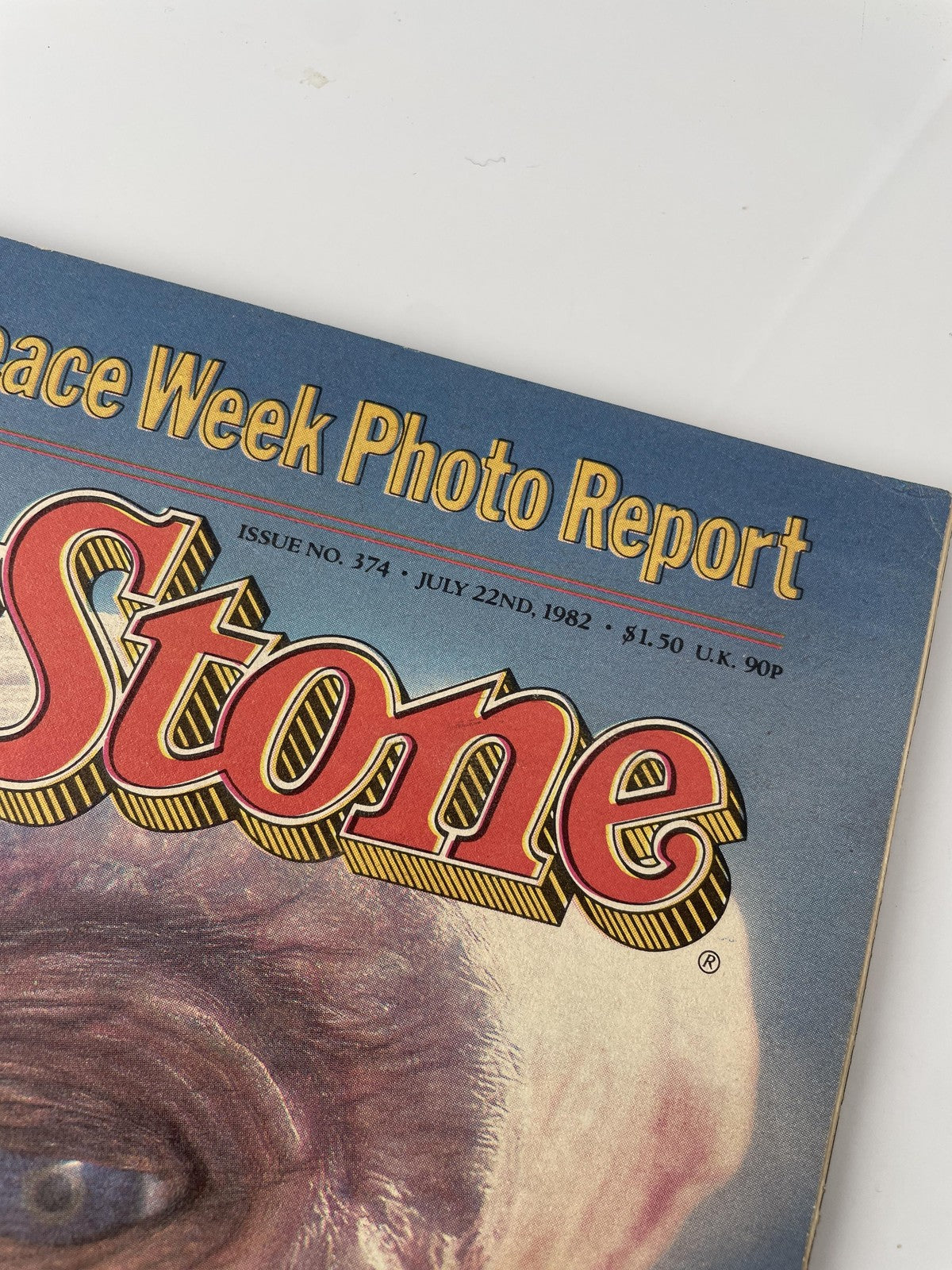 Vintage Rolling Stone Magazine Issue 374 July 22 1982 E.T. Cover A Star Is Born