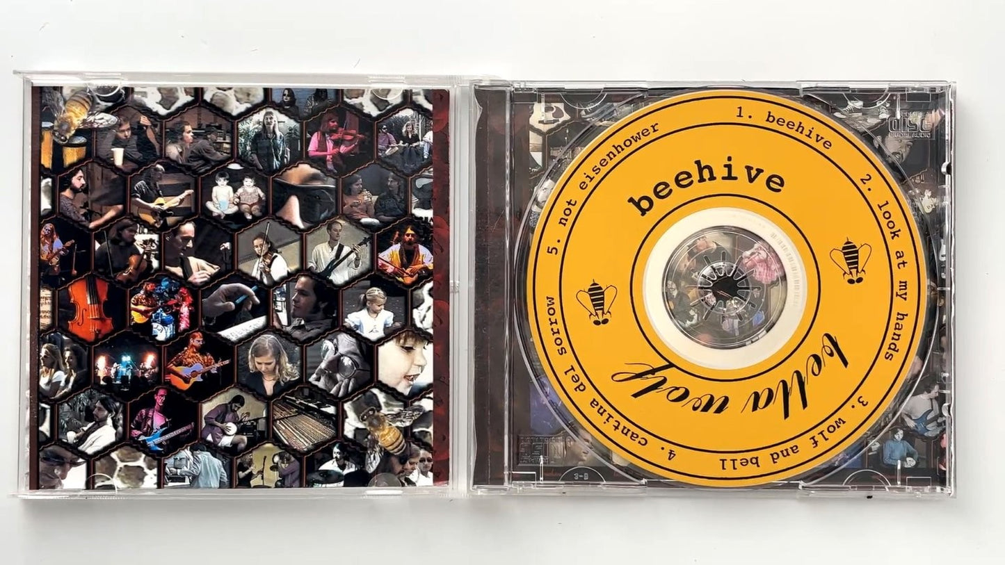 Bella Wolf - Beehive CD 1994 Folk Rock Retroactive Inc
