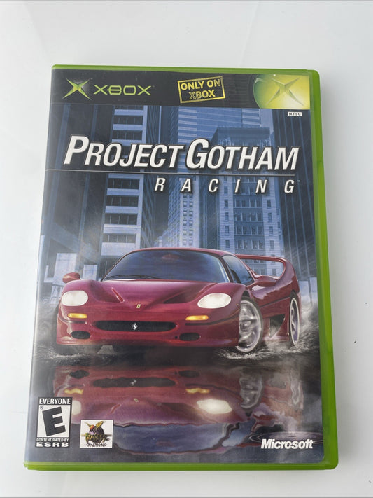 Project Gotham Racing Original Xbox (Microsoft Xbox, 2001) Free Fast Shipping 