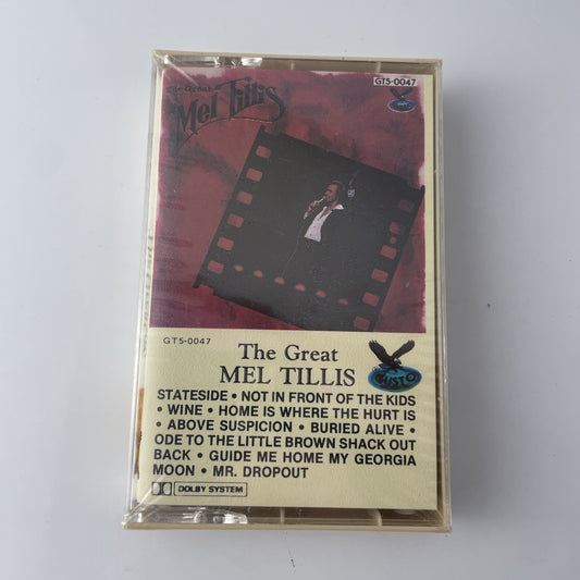 New Sealed! The Great Mel Tillis cassette by Gusto Records 1989