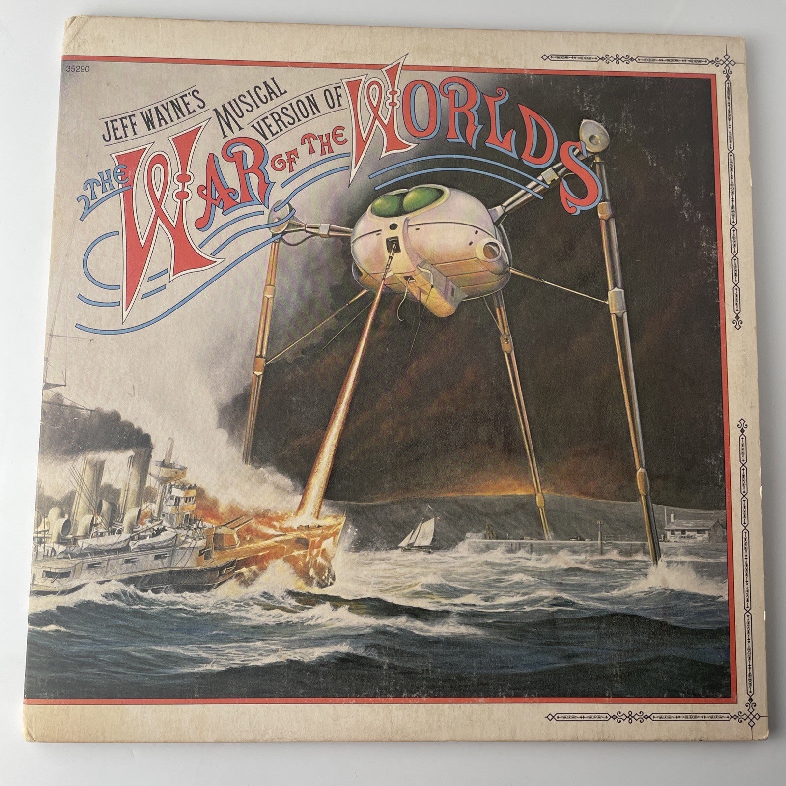 Jeff Wayne's Musical Version "War of the Worlds" Vinyl 2 LP 1978 With Booklet G