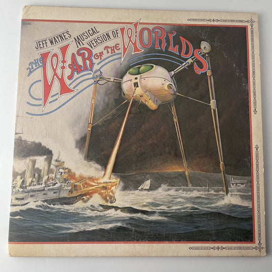 Jeff Wayne's Musical Version "War of the Worlds" Vinyl 2 LP 1978 With Booklet G