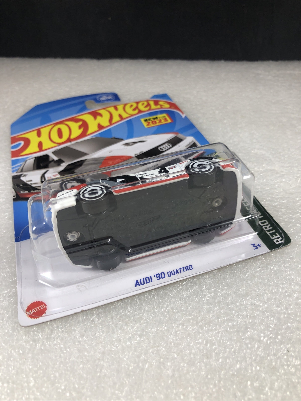 Hot Wheels Retro Racers, Audi ‘90 Quattro 6/10 New Nice Card