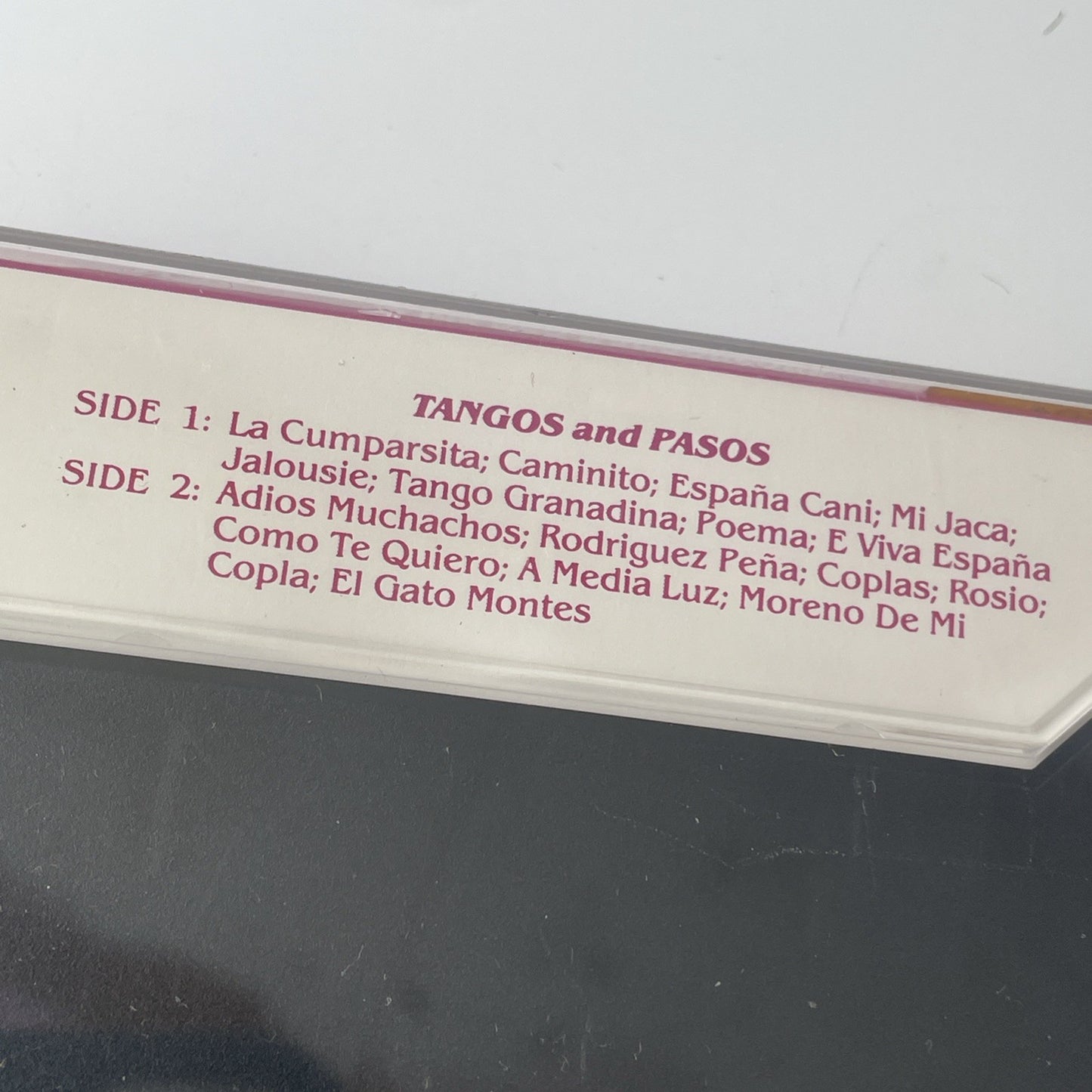 New! 1986 Tangos and Pasos Jean Jacques Patrice & his Neo-Bandoneons Cassette