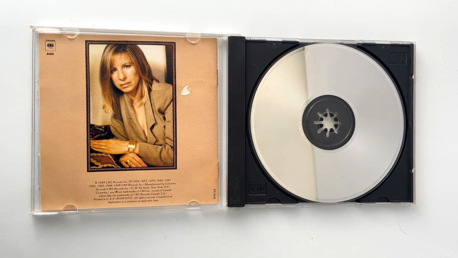 Barbra Streisand - A Collection Greatest Hits...And More CD 1989 Pop Columbia