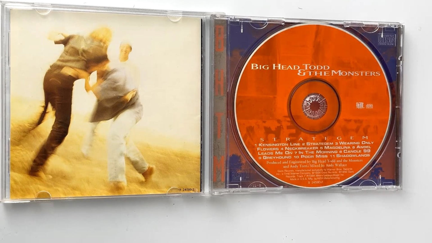 Big Head Todd & The Monsters - Strategem CD 1994 Alternative Rock Giant