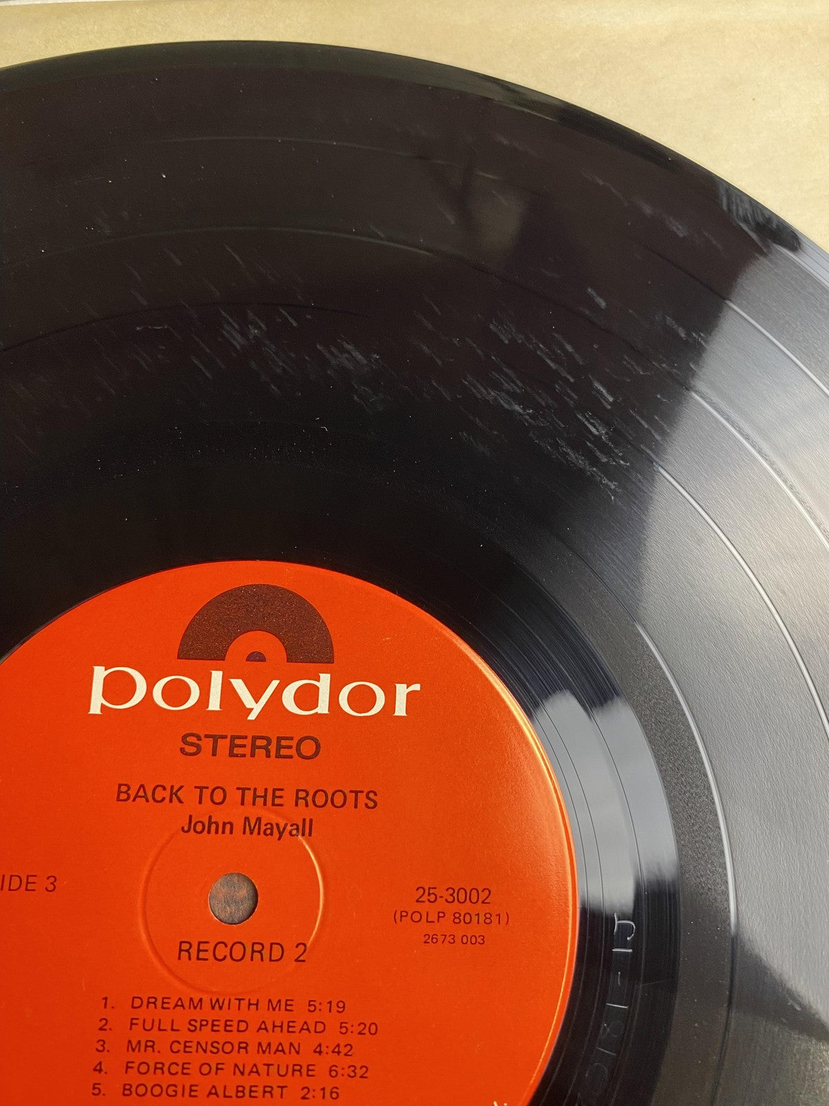 Vintage John Mayall Back To The Roots 2xLP Vinyl 1971 Polydor Blues Rock Album