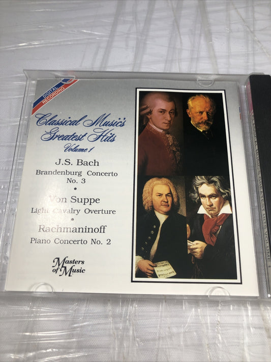 Classical Music's Greatest Hits Volume 1 [CD] ROSSINI, BRAHMS, & TCHAIKOVSKY 