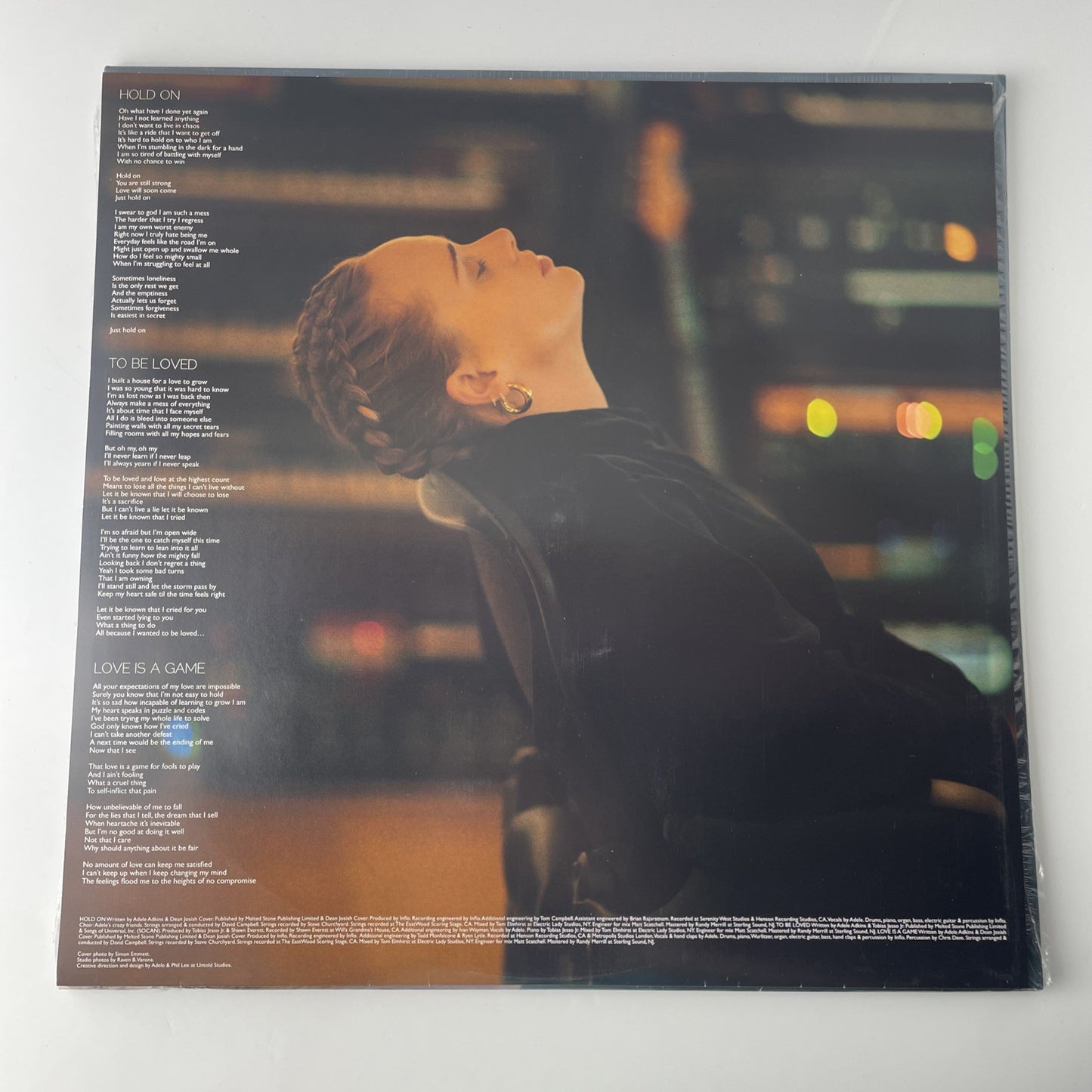 ADELE 30 Double L.P **EXCLUSIVE WHITE VINYL** VG+ In Shrink Wrap