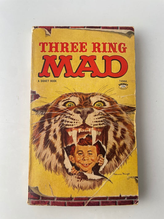 Three Ring Mad Albert B. Feldstein 1964 Eighth Printing Humor Signet