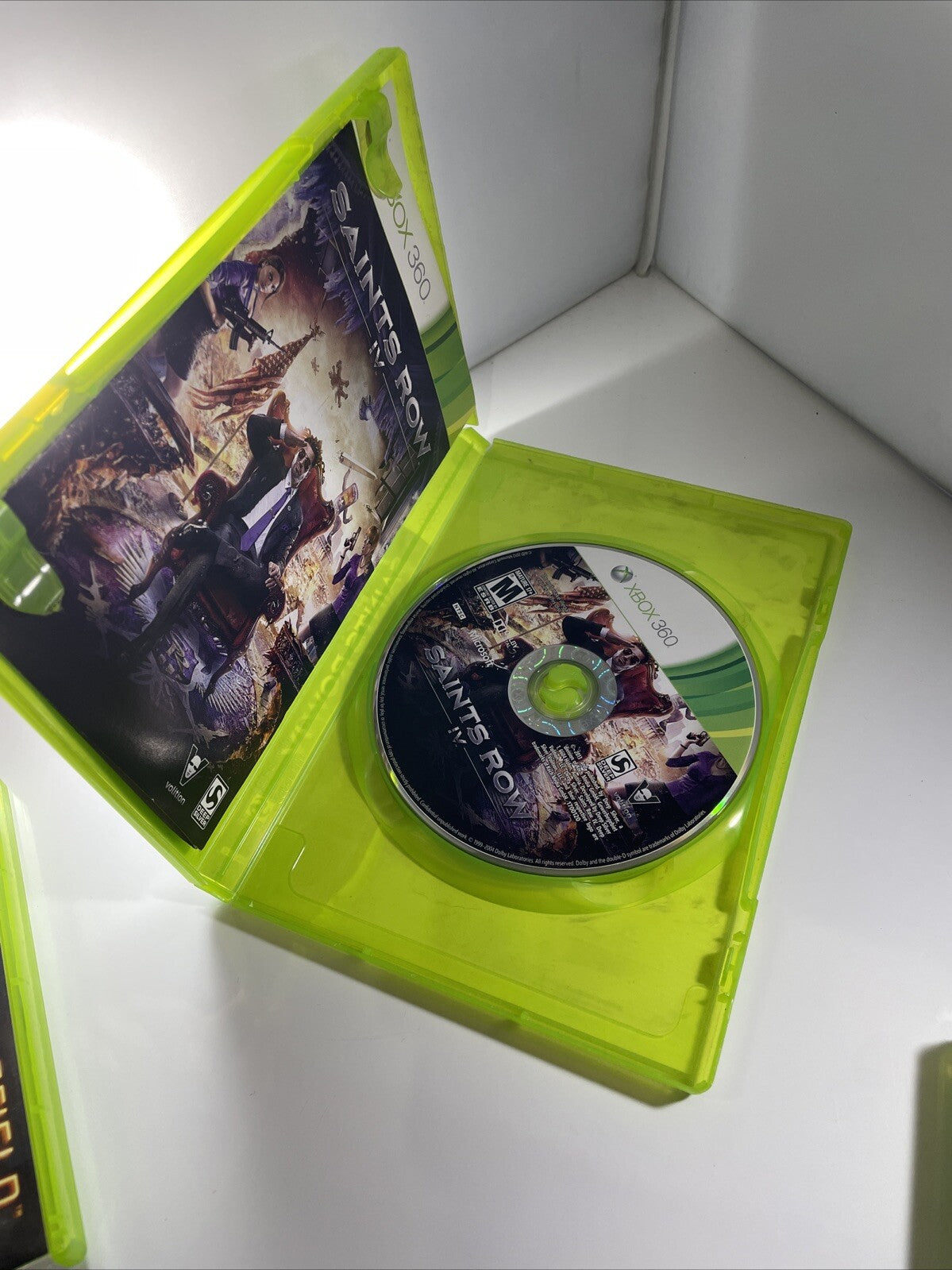xbox 360 3 games lot Saints Row 4 Madden 15 Battlefield 4 CIB Good!