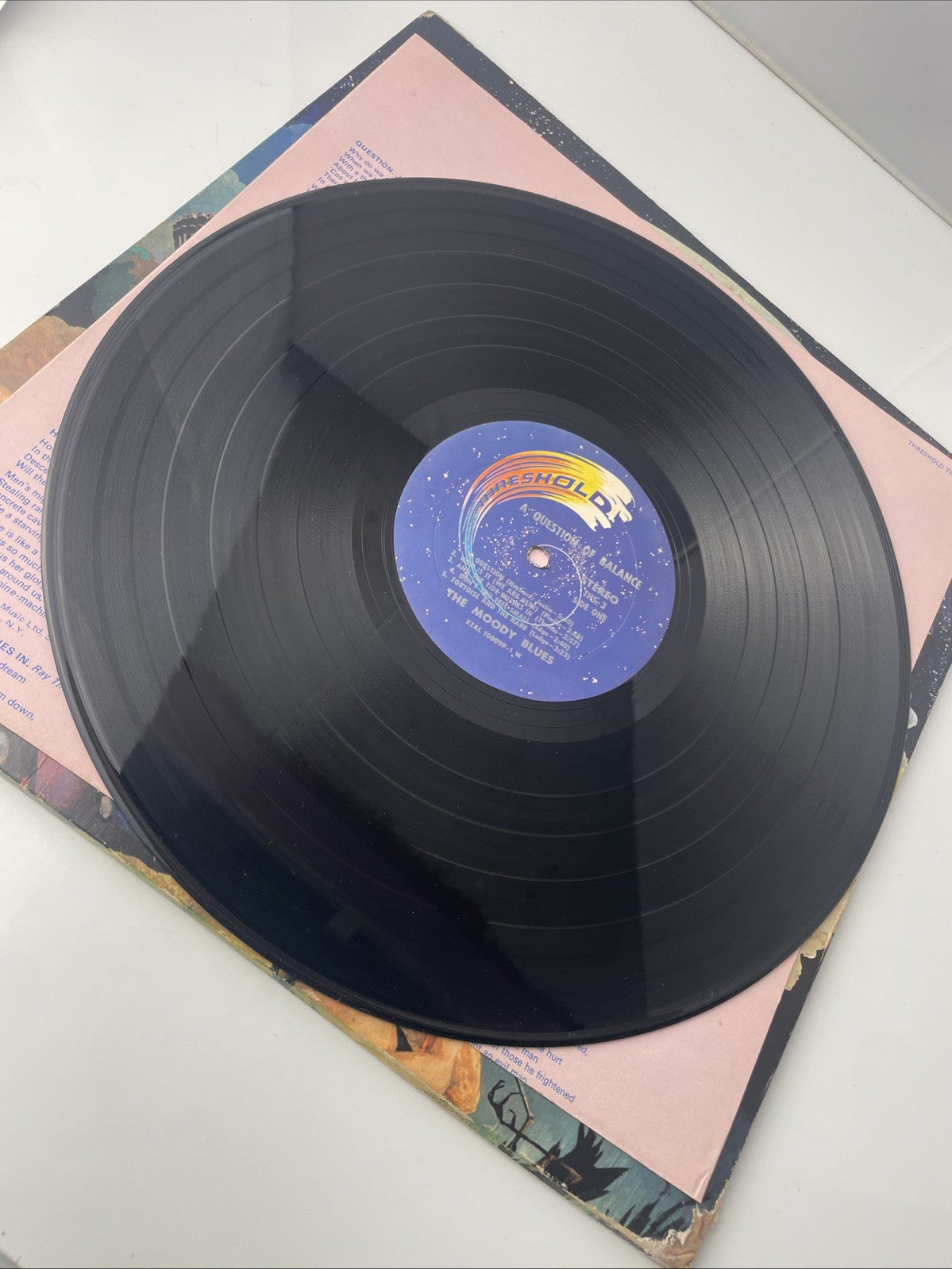 The Moody Blues - A Question Of Balance Vinyl LP - 1970 - Threshold THS 3 VG