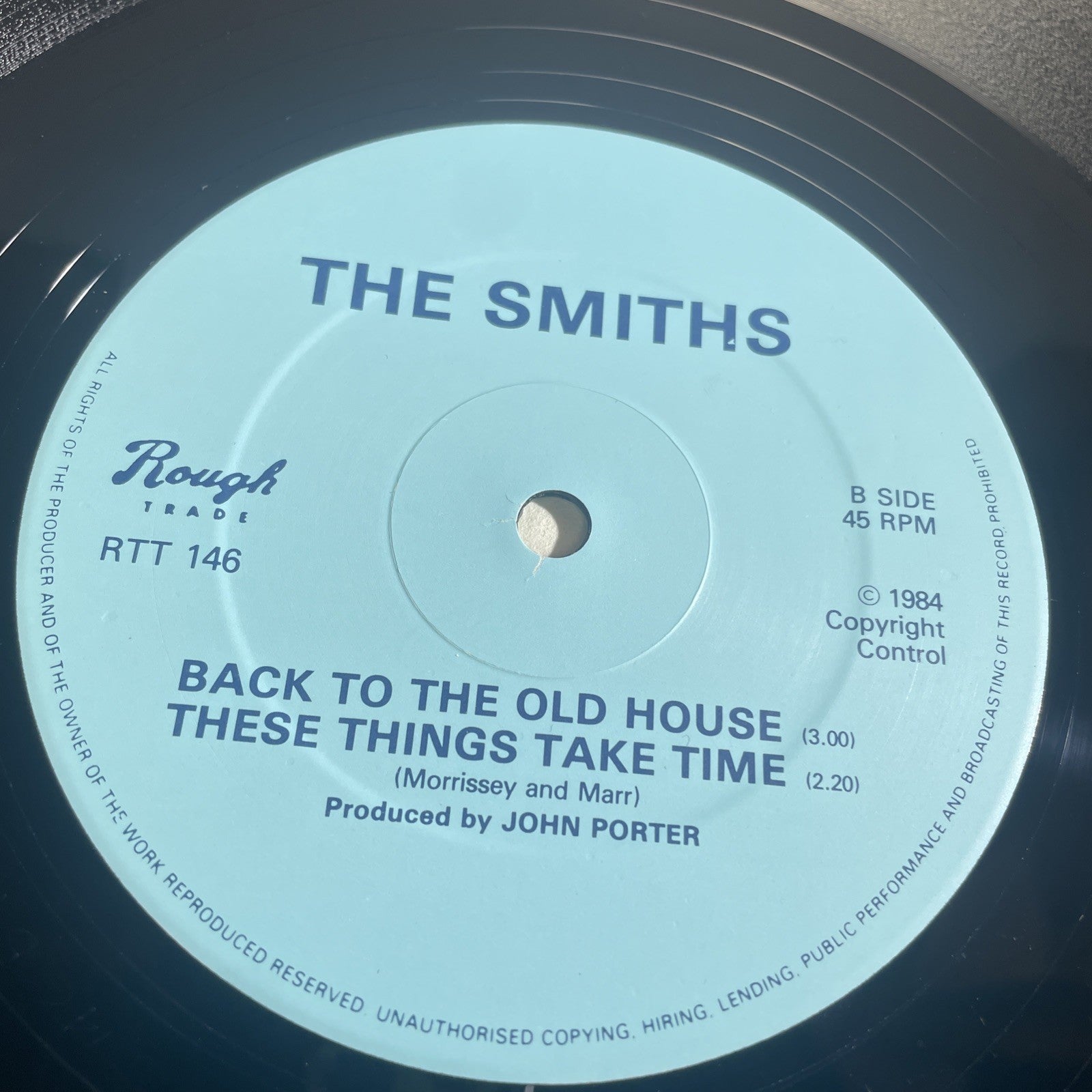 The Smiths - What Difference Does It Make?, 12", (Vinyl) Made In England Rare
