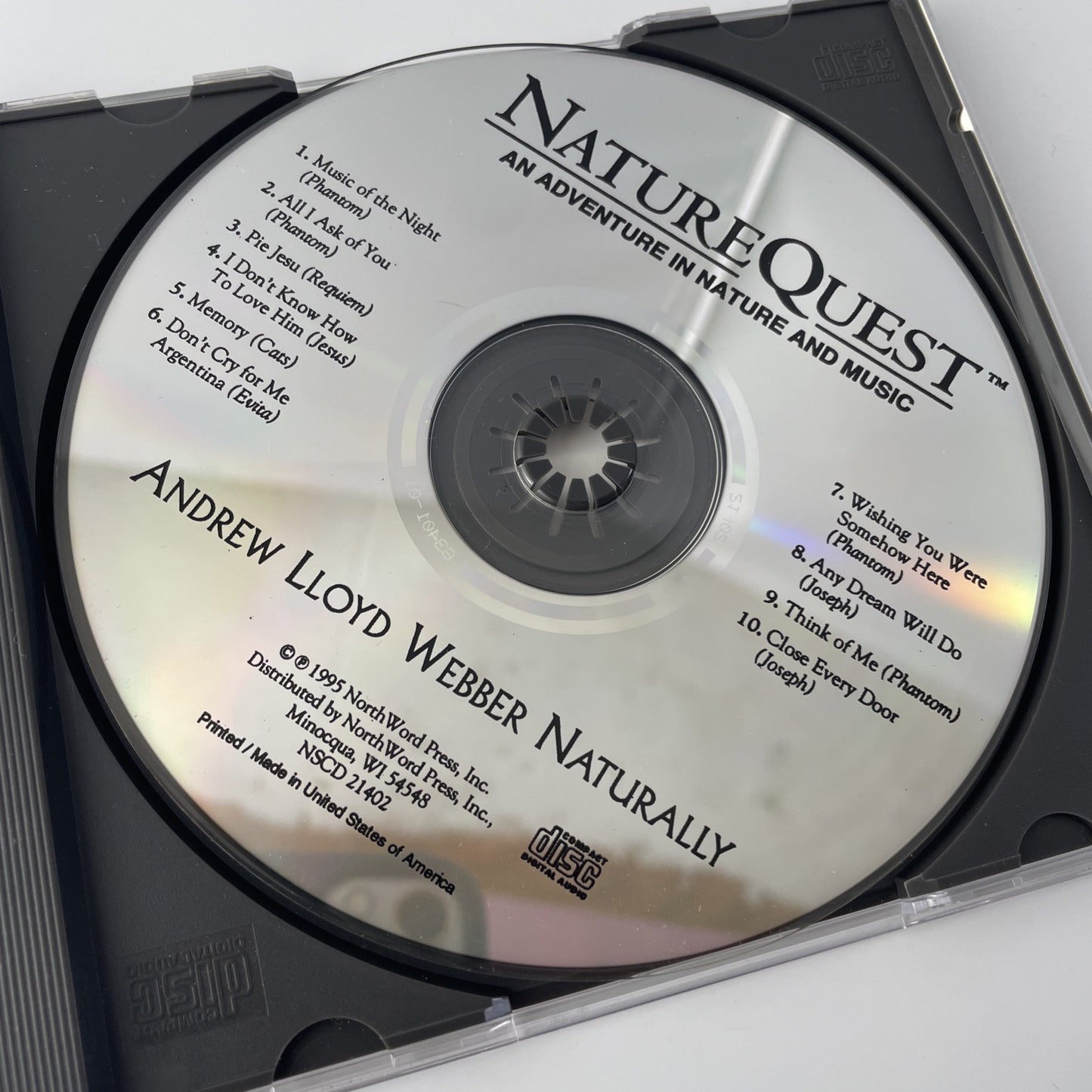 Naturally: Andrew Lloyd Webber (NatureQuest Series) Music Nature Sounds