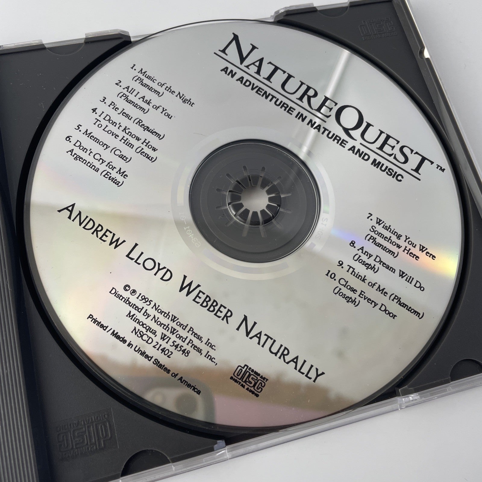 Naturally: Andrew Lloyd Webber (NatureQuest Series) Music Nature Sounds
