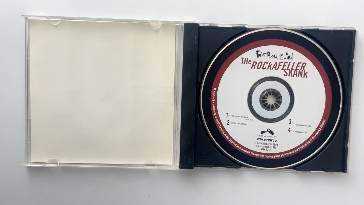 Fatboy Slim - The Rockafeller Skank CD 1998 Astralwerks Big Beat