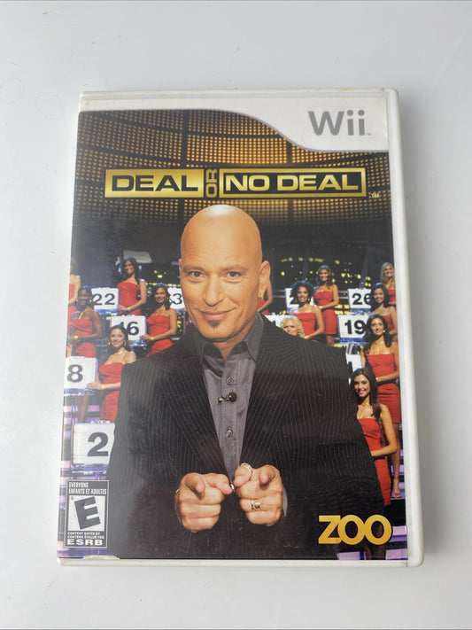 Nintendo Wii - Deal or No Deal (2009) Very Good Condition Cob Complete
