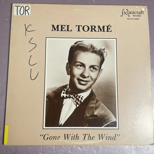 Vintage Mel Torme Vol. 3 Gone With The Wind 12" Vinyl LP 1985 Musicraft Jazz
