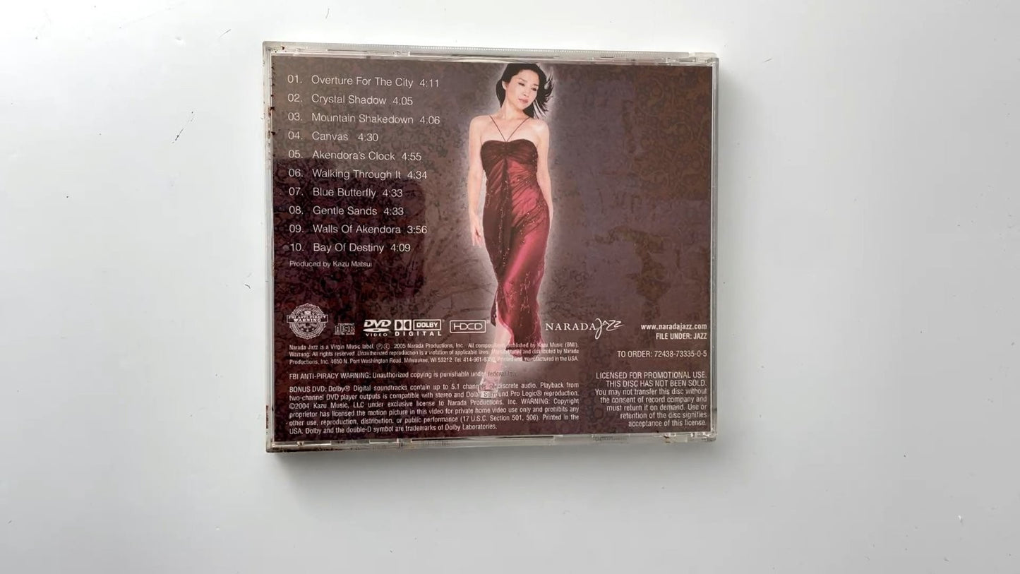 Keiko Matsui - Walls of Akendora CD 2005 Promo Jazz Narada EMI