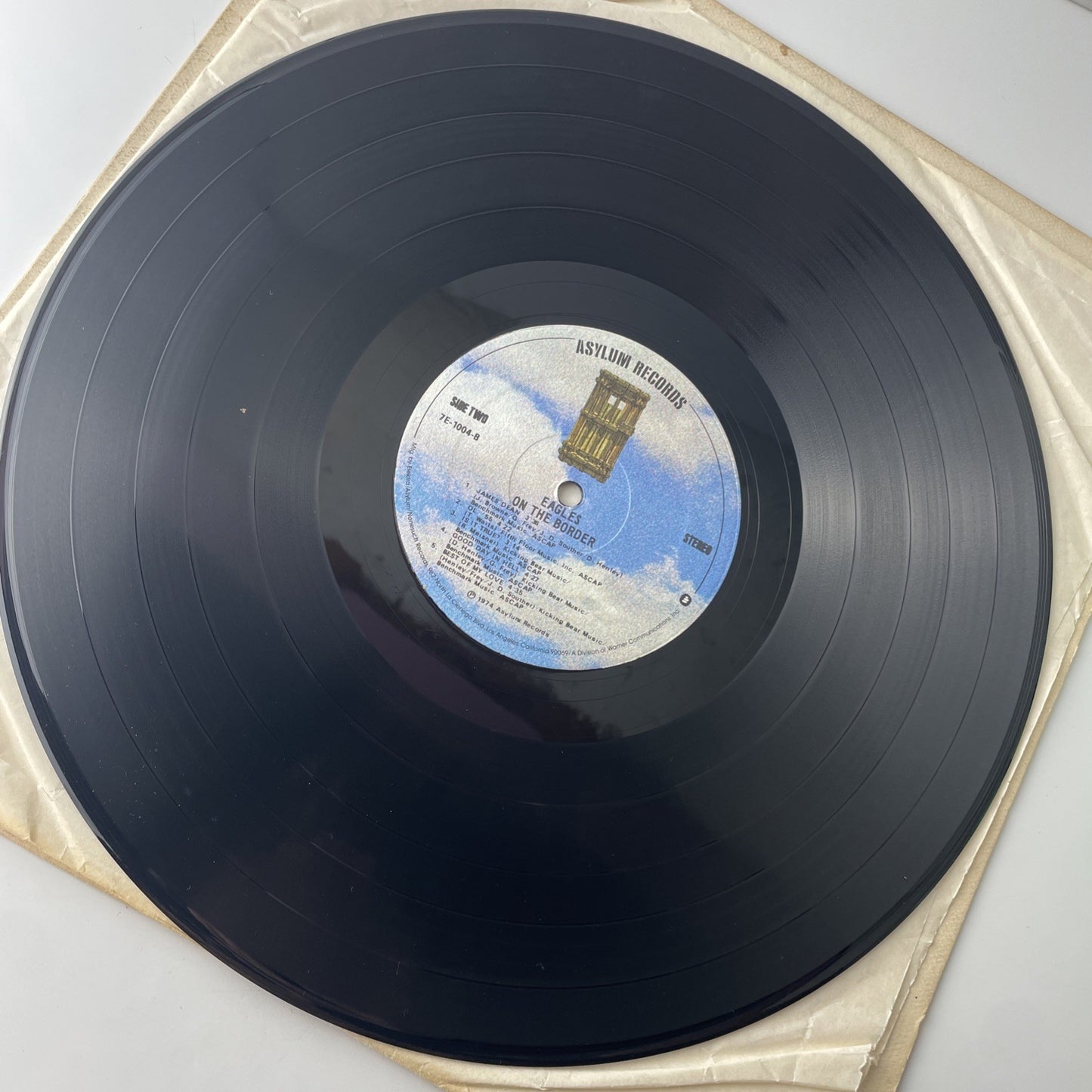 Eagles - On The Border (1974) Vinyl LP, Asylum Records, 7E1004