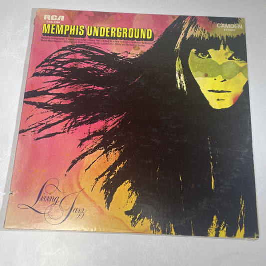 LP MEMPHIS UNDERGROUND LIVING JAZZ RCA CAS-2394 Vintage 70s Record VG