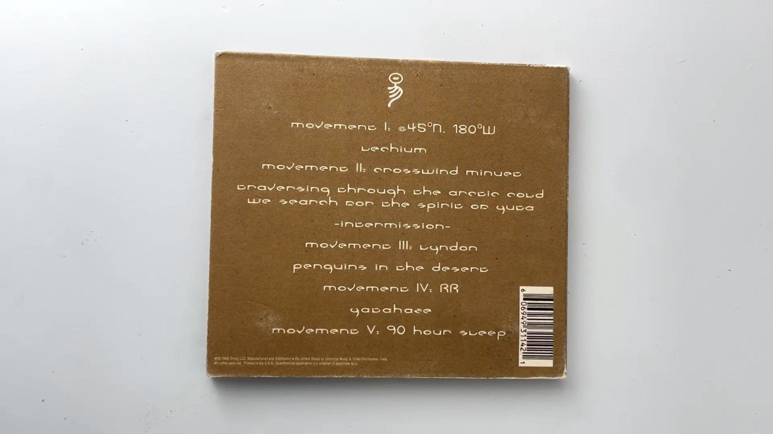 Dredg - Leitmotif CD 1999 Debut Progressive Rock Universal