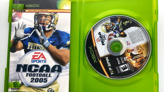 TOP SPIN + NCAA Football 2005 Xbox Video Game Online Enabled Multiplayer