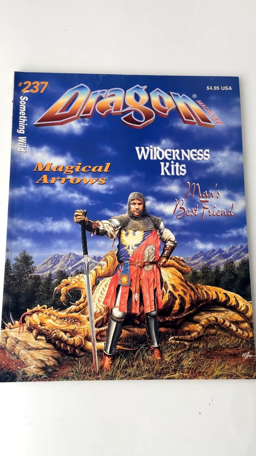 Dragon Magazine #237 TSR 1997 Roleplaying Game D&D RPG