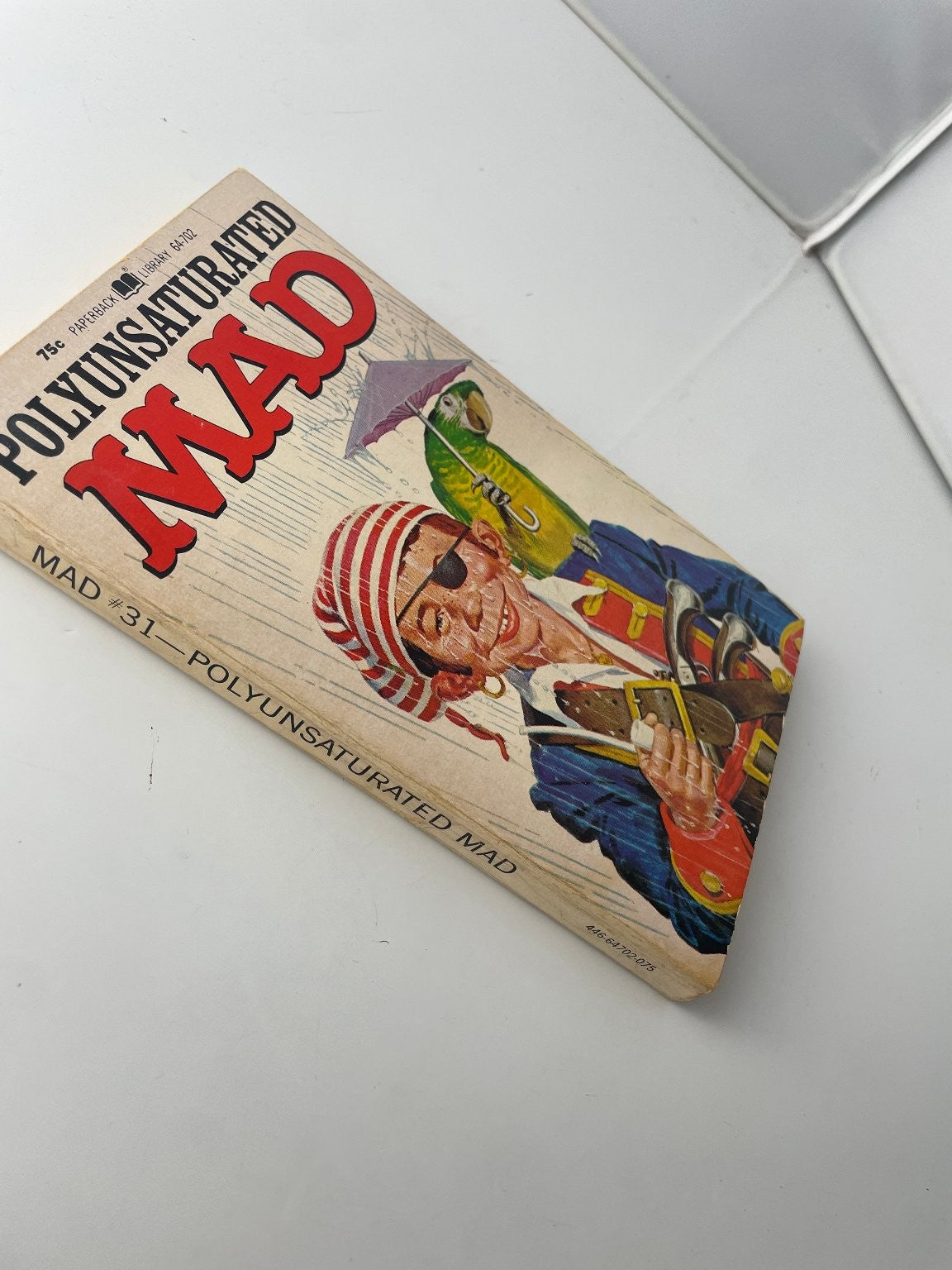 Polyunsaturated Mad William M. Gaines 1971 Warner Paperback Library