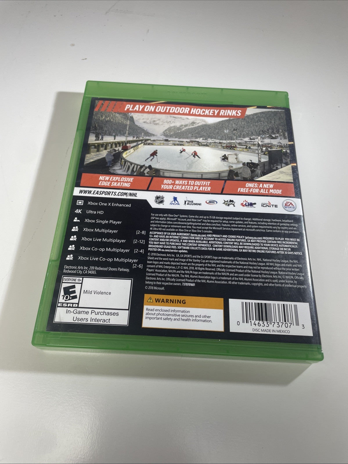 NHL 19 - Standard Edition (Microsoft Xbox One, 2018) 2019 Hockey Game VG