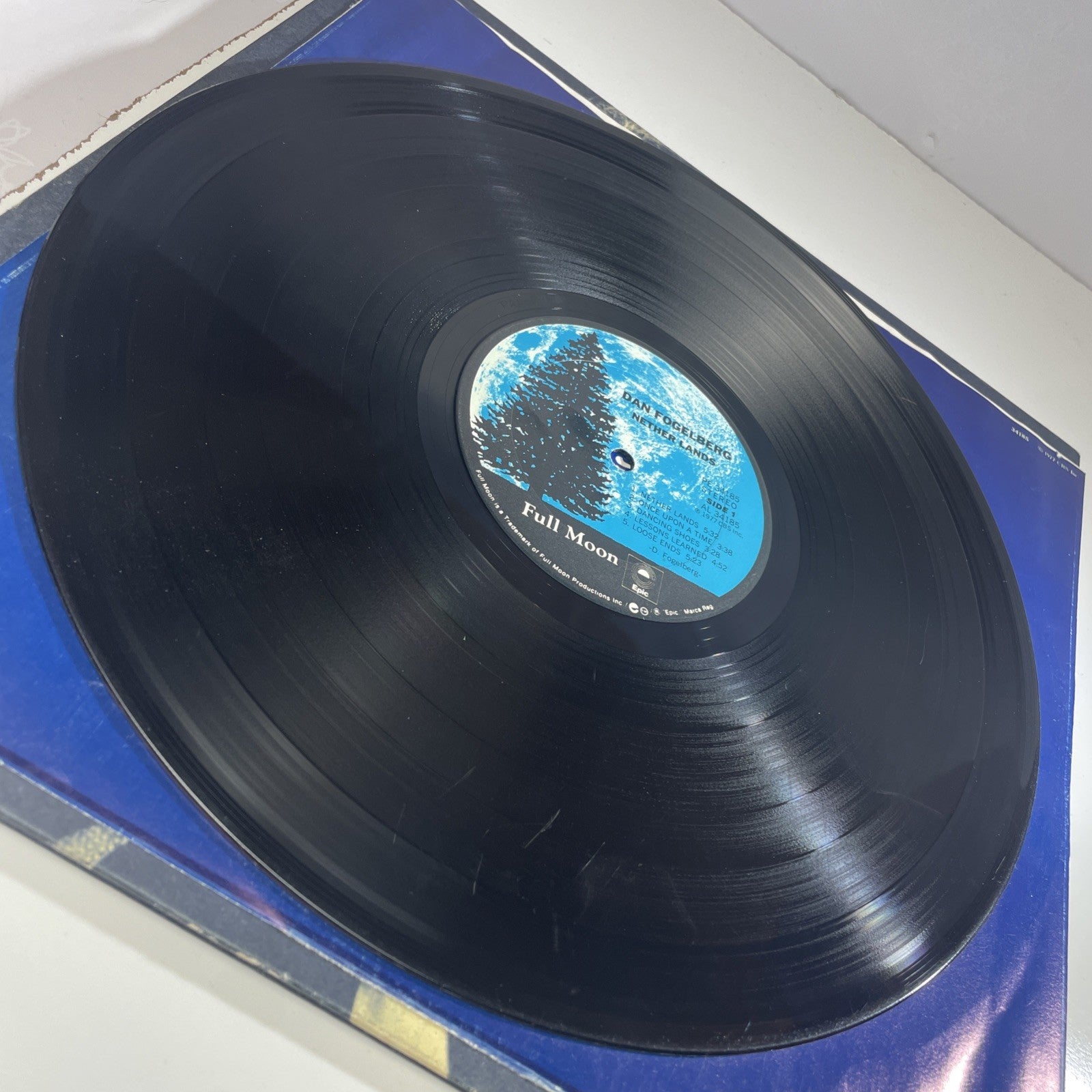 Dan Fogelberg Nether Lands LP Full Moon Epic PE 34185 1977 Record VG