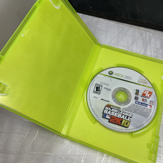 Major League Baseball 2K10 (Microsoft Xbox 360, 2010) Tested