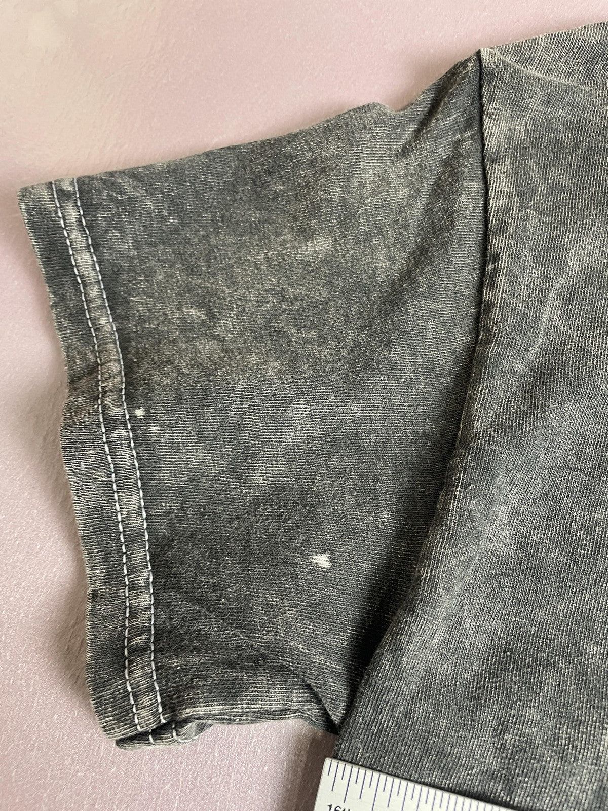 Twilight Shirt Womens Medium Black Acid Wash Movie Graphic Crewneck Tee Vampire