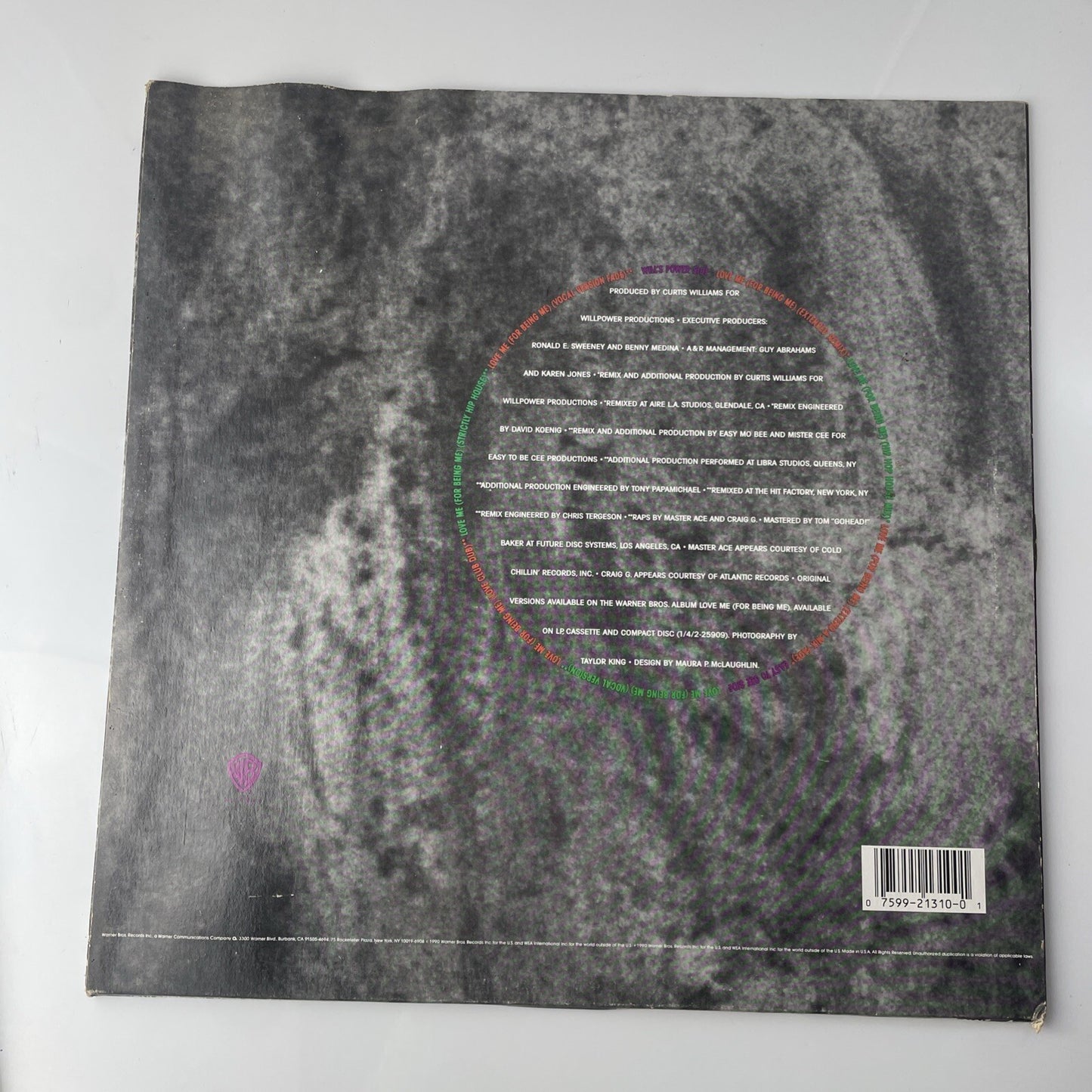 Angela Love Me For Being Me PROMO SINGLE Vinyl Record Album