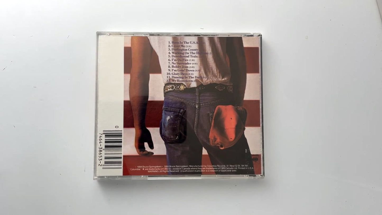 Bruce Springsteen - Born in the U.S.A. CD 1984 Columbia Rock