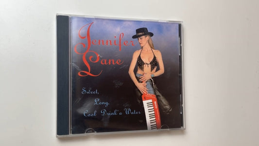 Jennifer Lane - Sweet, Long, Cool Drink'a Water CD 2001 Lunacy Country RARE